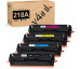 HP 218A W2180A Toner Cartridges 4 Pack