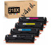  v4ink HP 218X W2180X Compatible Toner Cartridges 4 Pack