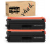 Brother TN436 TN436BK Compatible Super High Black Toner Cartridges 2 Pack