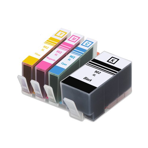 Hp 902xl Compatible Ink Cartridge 4 Piece Combo Pack 3366